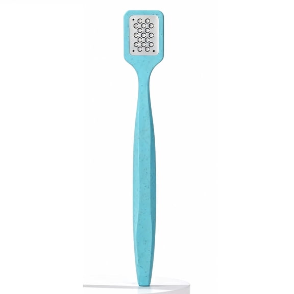 Double Sided Toe Cleaning Brushes, Stainless Steel Finger Cuticle Care Tools, Portable Foot Grooming Accessories with Straw Handle for Home Spa and Travel