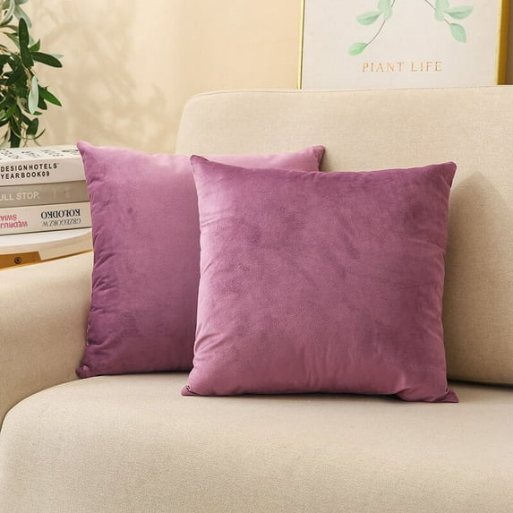 Double-Sided Velvet Pillowcase Square Pillowcase Home Sofa Decorative Cushion Cover