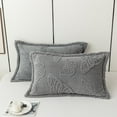 thumbnail image 1 of Double Sided Velvet Pillowcases, 2-Pack, Thickened Milk Velvet, Soft & Warm, 74x48cm, Multiple Colors, 1 of 6
