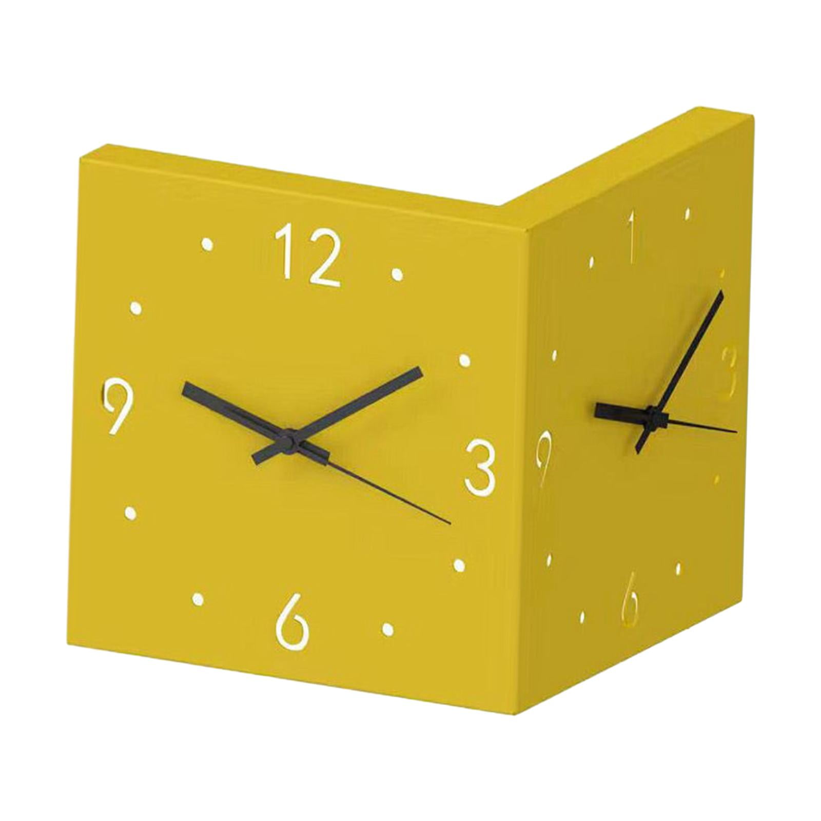 Double Sided Wall Clock, Wall Hanging Clocks, Minimalist Double Faced