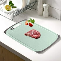 Double-Sided Whetstone Cutting Board - Extra Large Kitchen Chopping Board with Non-Slip Grip, Dishwasher Safe Plastic Design for Meat, Fruits, and Vegetables, Available in Pink