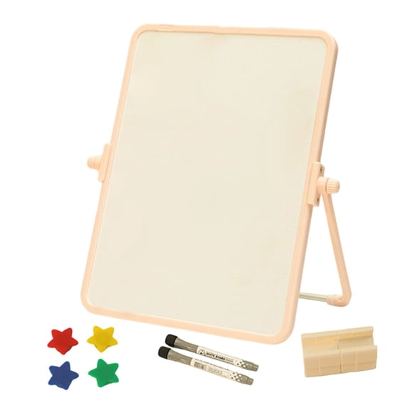 Double Sided Whiteboard Message Board Small Magnetic Whiteboard Writing Board Easy to Use for Office School