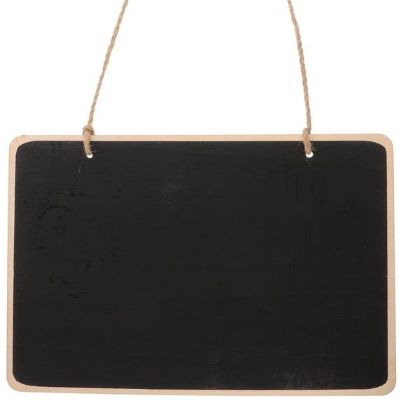 Double-Sided Wooden Chalkboard Sign for Home Decor and Events