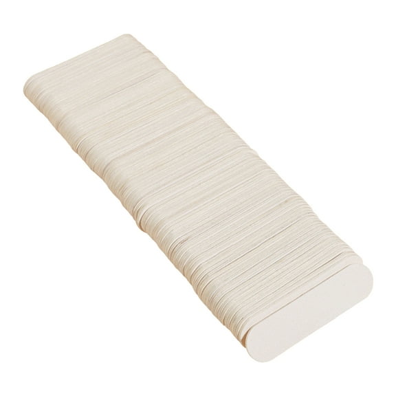 Double Sided Wooden Nail File Professional Nail File Strip Nail Buffer File
