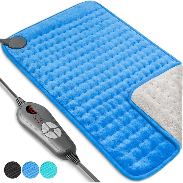 "Geniani XL DoubleSided Electric Heating Pad, 6 Settings, Auto Shut