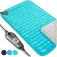 Double Sided XL Electric Heating Pad for Back Pain & Cramps Relief