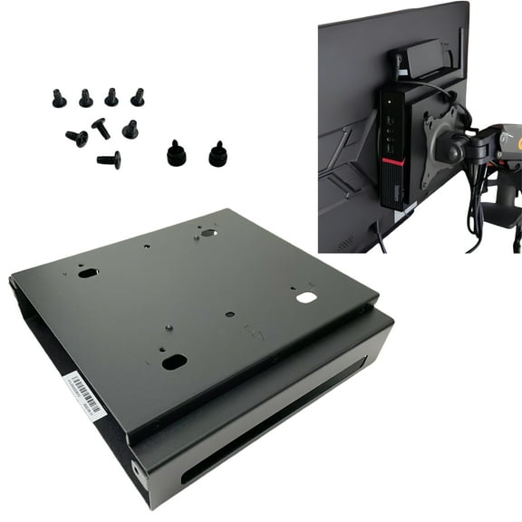 Double-Sided mounting Bracket for Lenovo Tiny VESA System Cantilever Bracket VESA for Lenovo ThinkCentre Tiny Desktops M93p M700 M710q M910q M910X M720q M920q M730q M930q M70q P340 P360