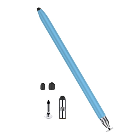 3 In1 Touch Pen Two Precisions Tip Soft Rubber Head for Tablets Smartphones Not Scratch Writing Experience