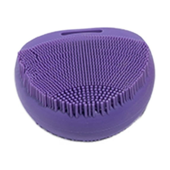 Double Silicone Cleansing Brush - Exfoliating Tool for Deep Facial and Body Cleaning Makeup Removal for All Skin Types