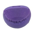 thumbnail image 1 of Double Silicone Cleansing Brush Gentle Exfoliating Deep Pore Cleaning Tool Reusable Manual Makeup Remover For Daily Facial Care, 1 of 5