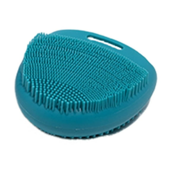 Double Silicone Cleansing Brush - Gentle Exfoliating and Deep Pore Cleaning Tool for Makeup Removal Reusable Manual Tool for Men and Women