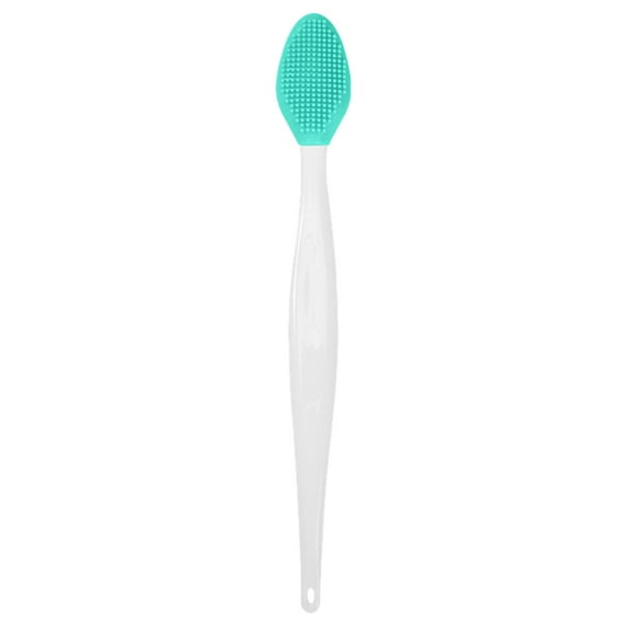 Double Silicone Facial Scrubber Brush Blackhead Remover Pore Cleanser Gentle Exfoliator Reusable Skin Cleaning Tool