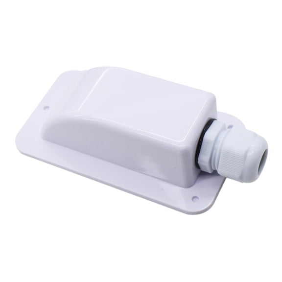 Double/Single Cable Entry Gland, Car Accessories Waterproof ABS For RV Boat Motor Single Hole White Single Hole