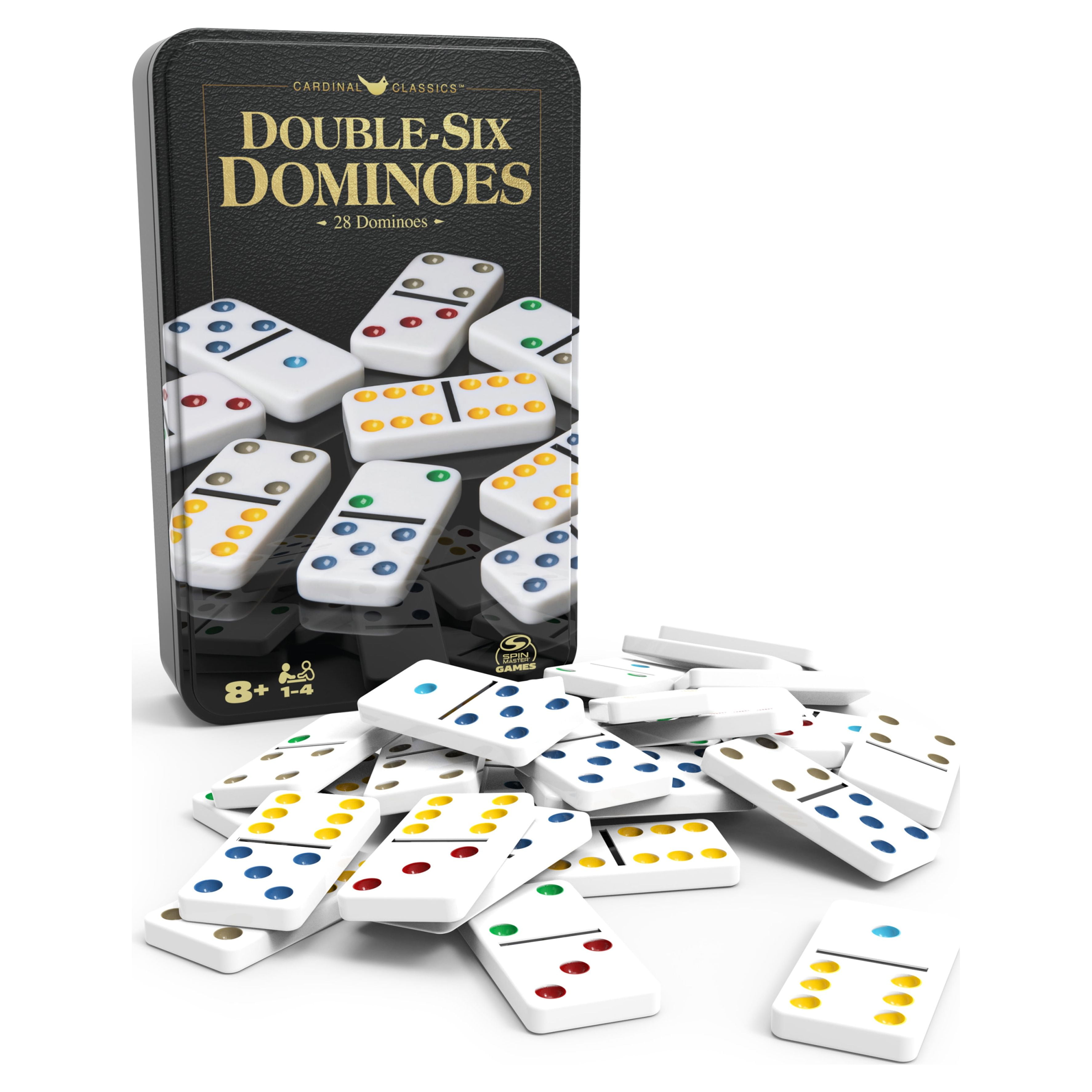 Dominos Jumbo Set Game Premium Classic 28 Pieces Double Six Domino Durable