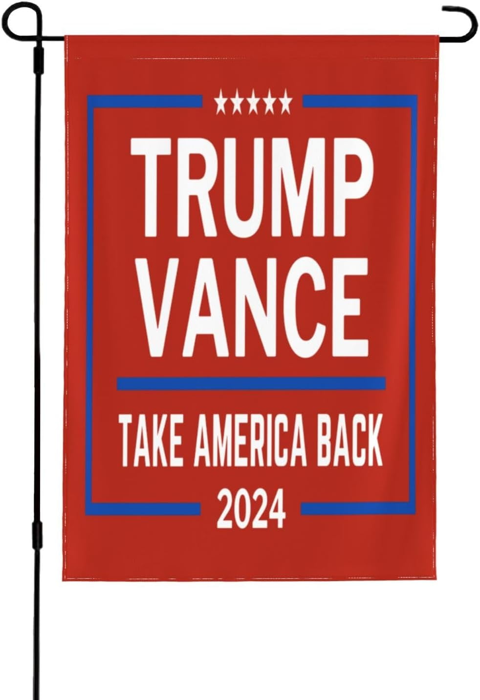 Double Sized Flag 28X40 TrumpVance 2024 Garden Flag Donald Trump 2024