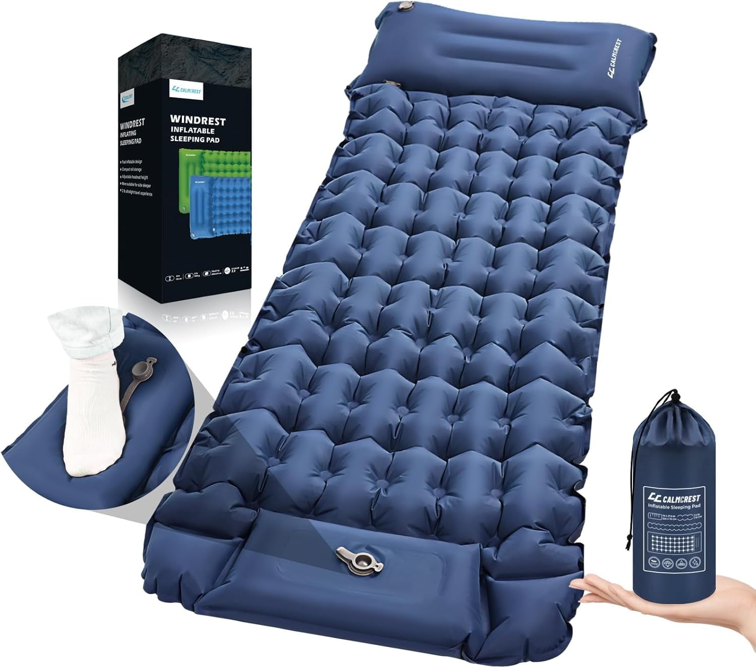 Double Sleeping Pad for Camping, 5