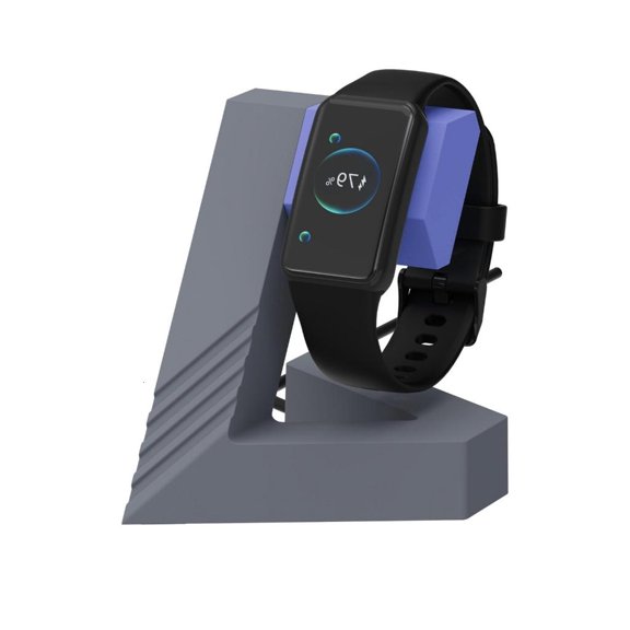 Double Slot Charging Station For Watch with Nonslip Base Stable Device Placement