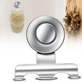 thumbnail image 1 of Double Slot Razor Holder, Stainless Steel Suction Cup Hook for Bathroom Wall, Shower Storage, Towels and Shaving Accessories, 1 Pack, 1 of 5