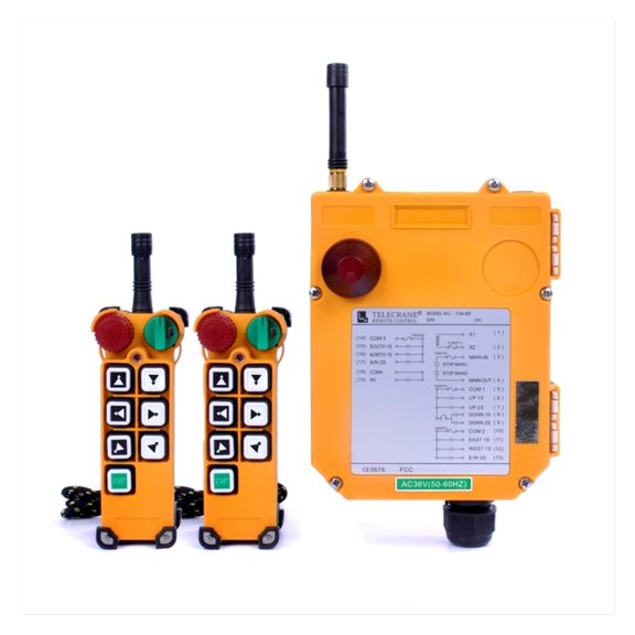 Double Speed 6 Direction Industrial Remote Control For Overhead Crane Lift IP65 Waterproof Wireless ,Easy to Operate
