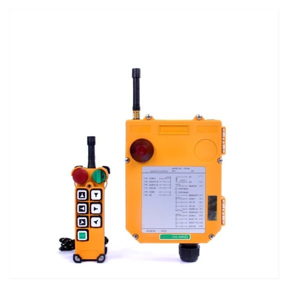 Double Speed 6 Direction Industrial Remote Control For Overhead Crane Lift IP65 Waterproof Wireless ,Easy to Operate
