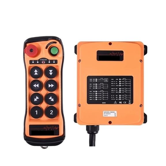 Double Speed Crane Remote Control Manufacturer Wireless Industrial Crane Remote Control Switch ,Easy to Operate