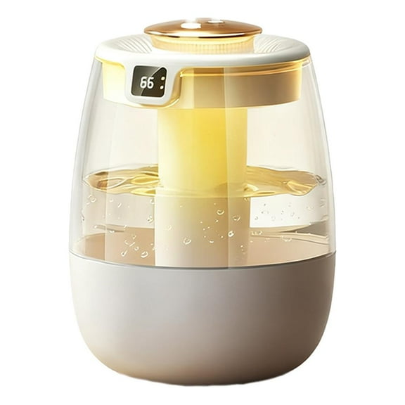Double Spray Humidifier For Bedroom, Personal Humidificador with Digital Modes & Display 3 Cool Night Light, Quiet Mist