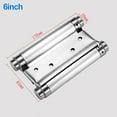 Double Spring Hinge 2 Way Free Door Hinge Stainless Steel Automatic