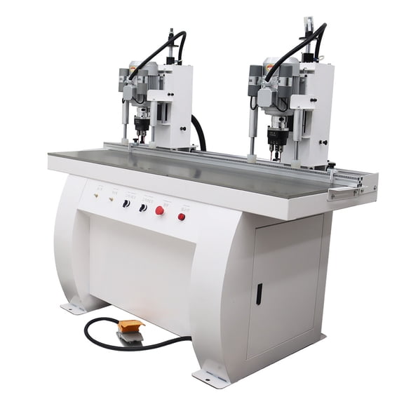 Double Station Woodworking Hinge Drilling Machine Hinge Boring Machine Drill Model 48-6