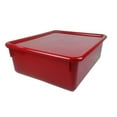 thumbnail image 1 of Double Stowaway Tray with Lid, Red, 1 of 1