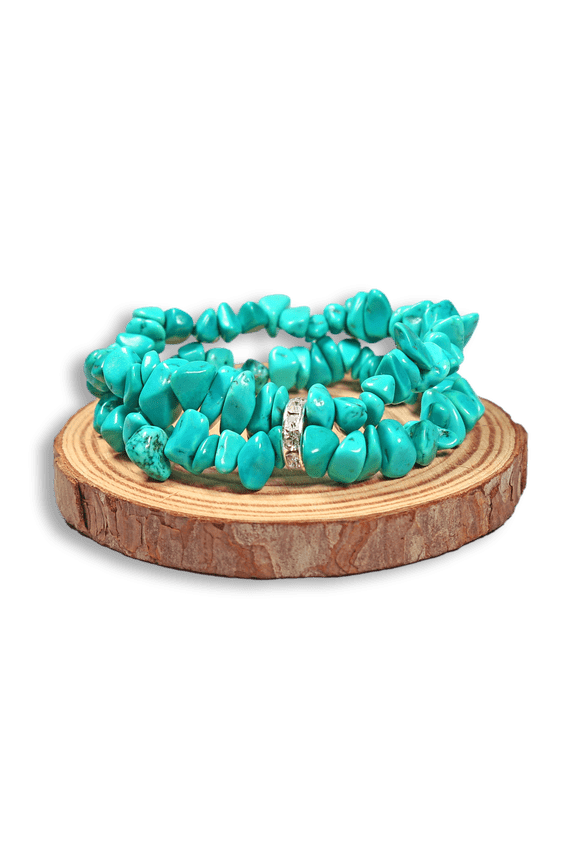 Magnesite Stretch Bracelet