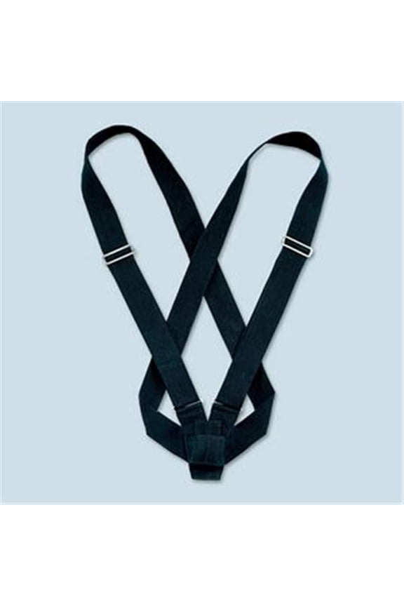 Double Strap Black Web Parade Belt