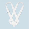 thumbnail image 1 of Double Strap White Web Parade Belt, 1 of 1