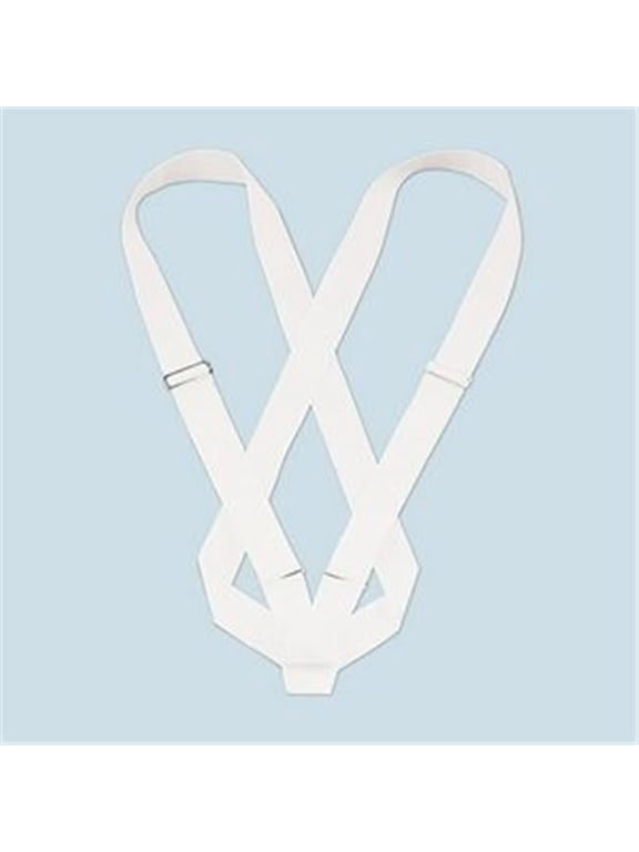 Double Strap White Web Parade Belt