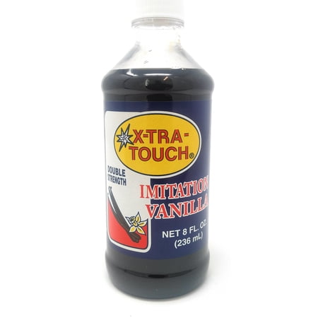 Double Strength Imitation Vanilla Flavor (2-8 Ounce Bottles)