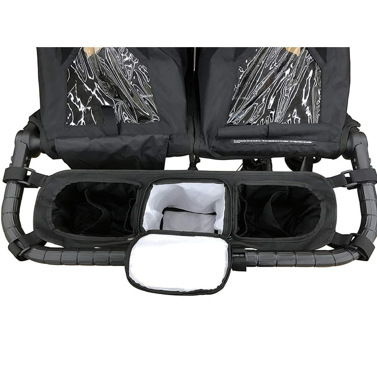 Double stroller parent console best sale