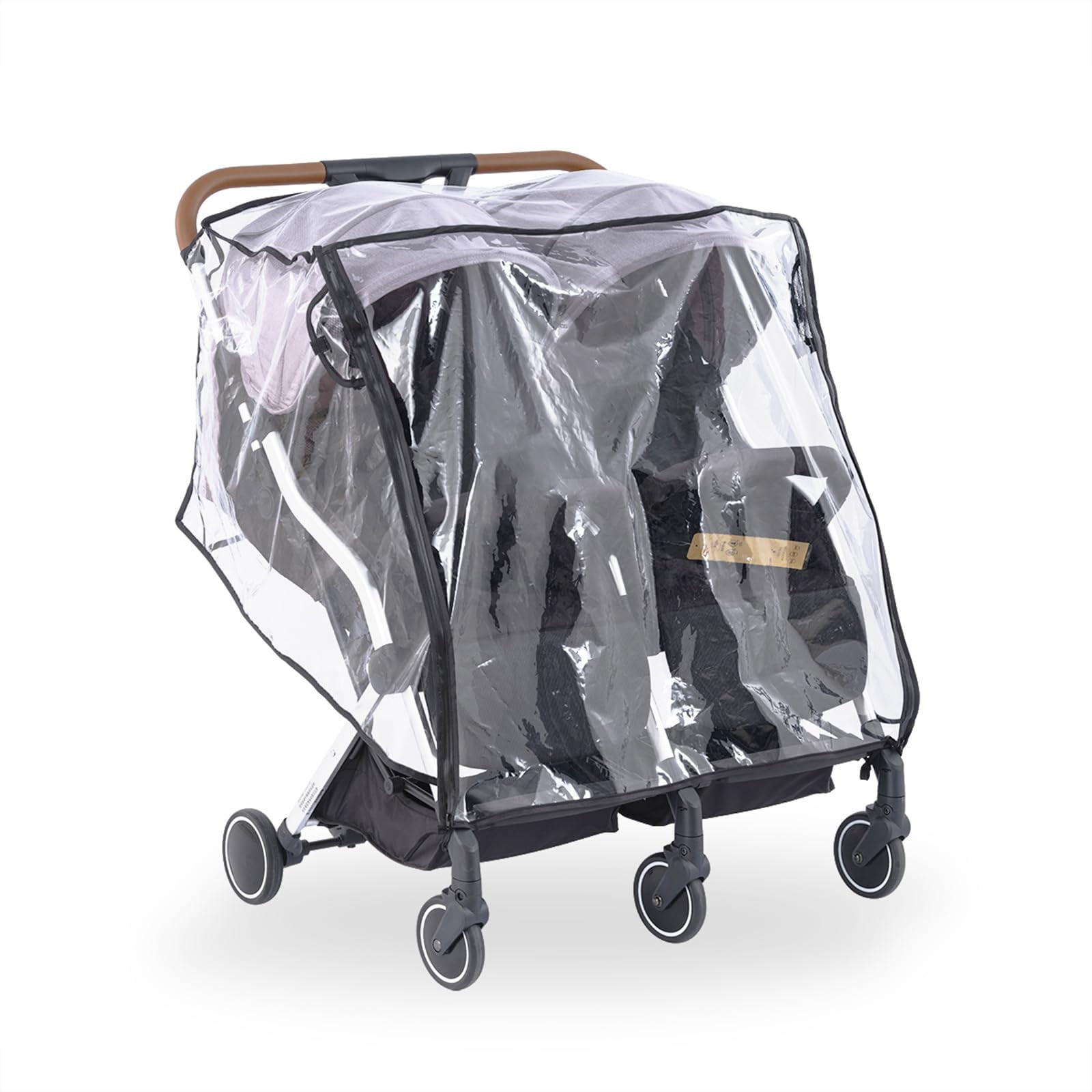 Contours double stroller rain cover sale