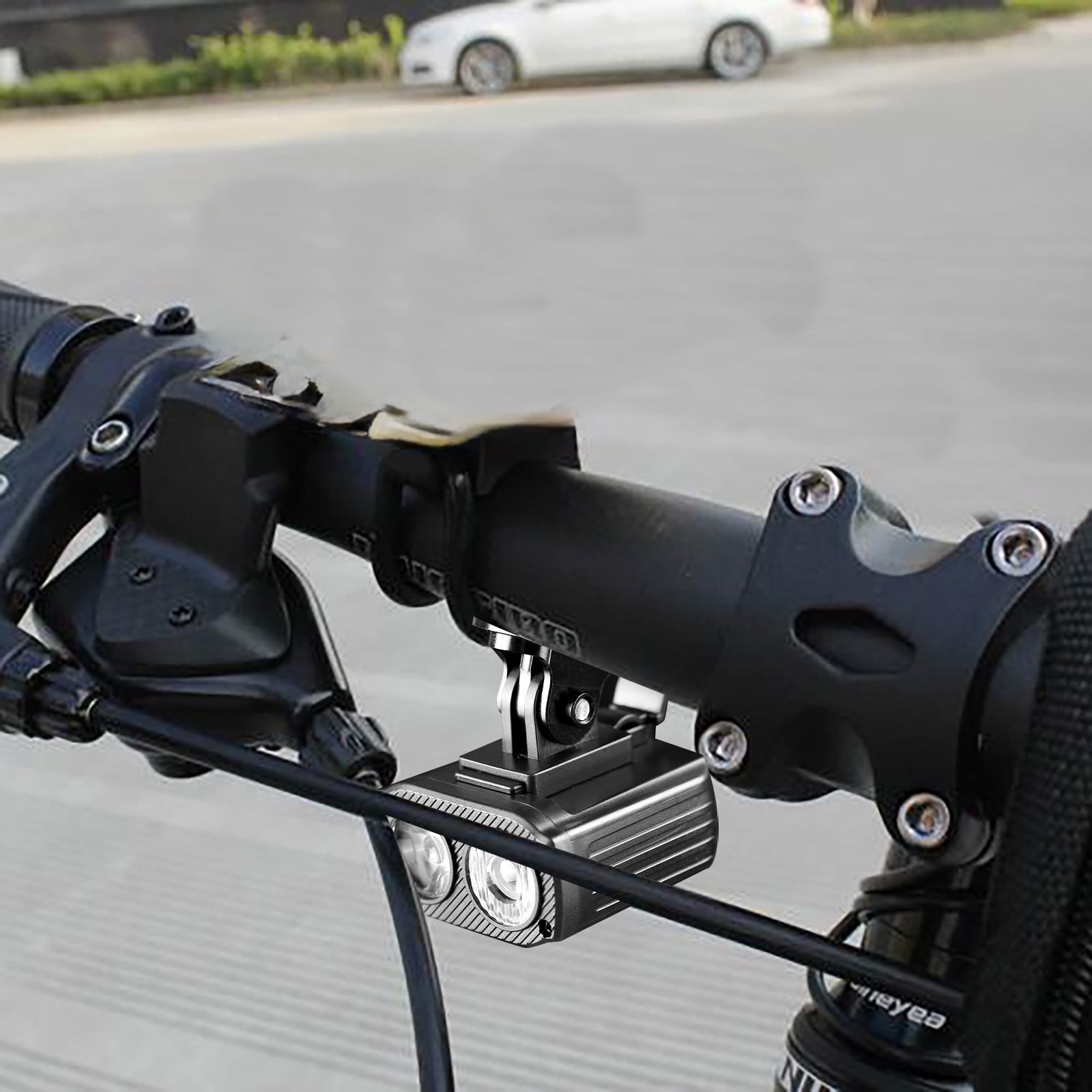 Double Stroller Travel System Bike Tail Light Rack Mount Stroller with