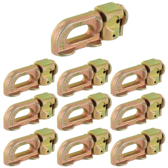 Double Stud L-Track Fitting - 5,000 lb. Break Strength - 10 Pack