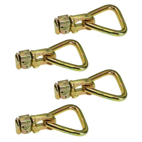 Double Stud L-Track Fitting w/ Delta Link - 5,000 lb. Break Strength