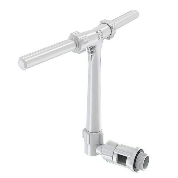 Double Swimming Pool Fountain Stand Pool Cooling Sprinkler System with Adjustable Height Pool Sprinkler Fountain