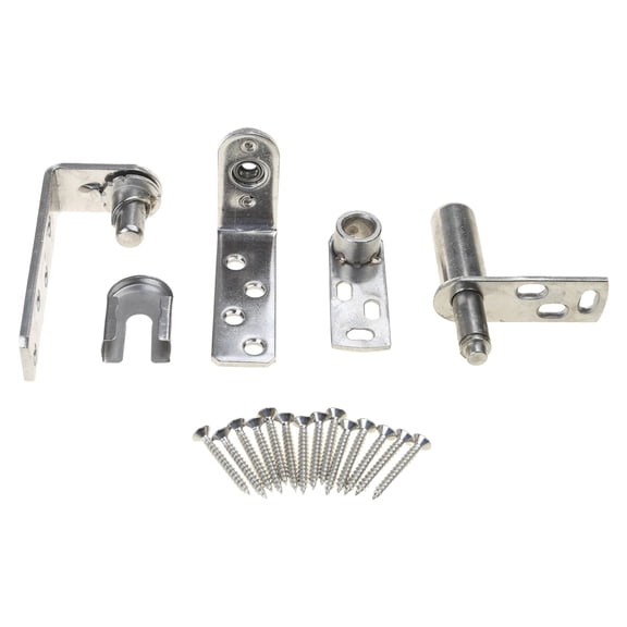 Double Swing Door Stainless Steel Hinges with Auto Return Mechanism Pair Heavy Duty Stainless Steel Closing Hinges