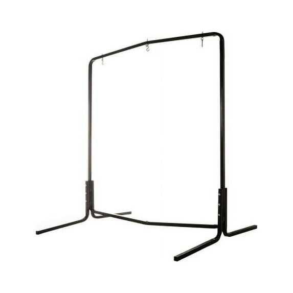 Double Swing Stand Square Tube - Black