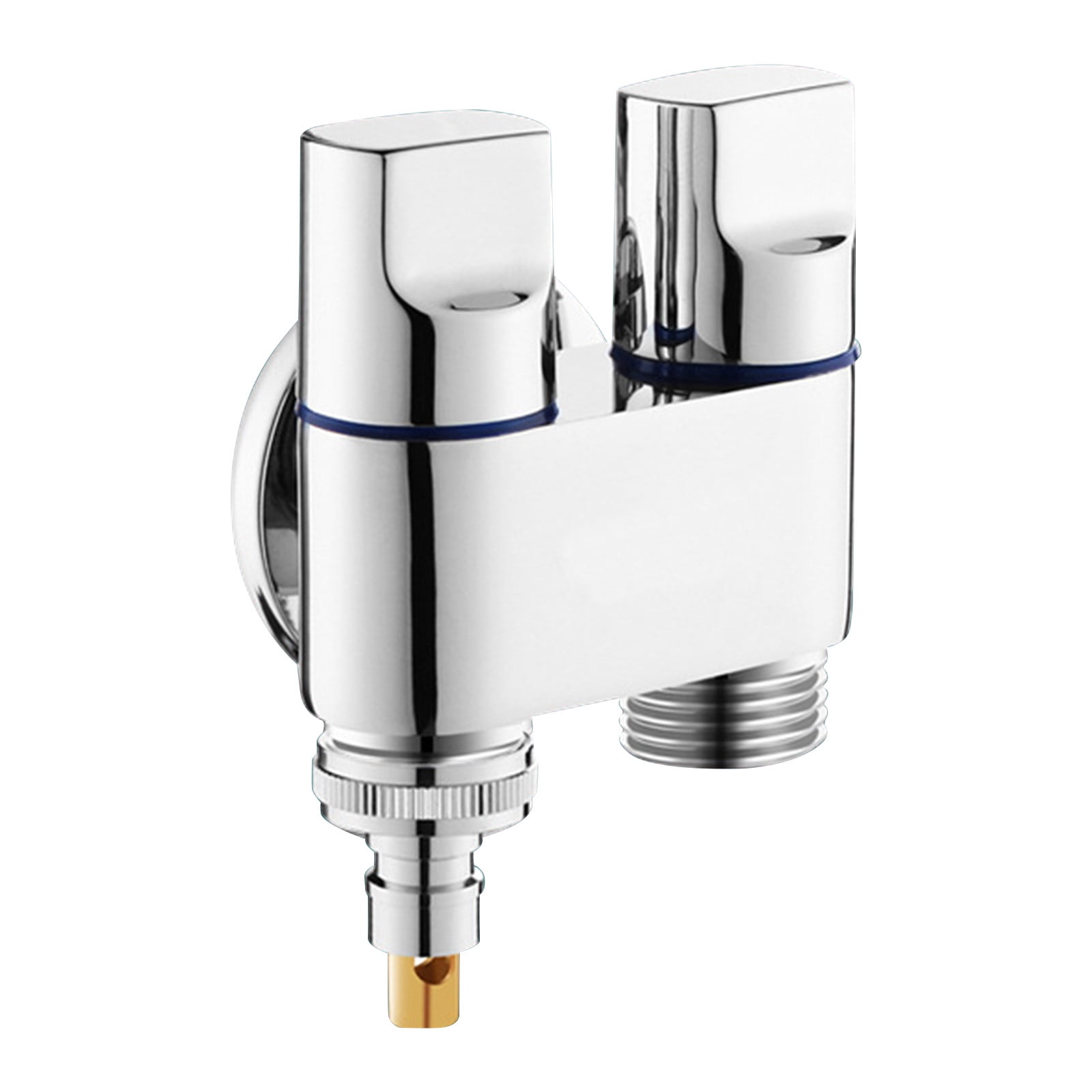 Double Switch Shower Valve, Angle Water Diverter, Stainless Steel ...