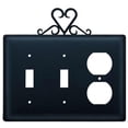 thumbnail image 1 of Heart - Double Switch & Single Outlet Cover, 1 of 2
