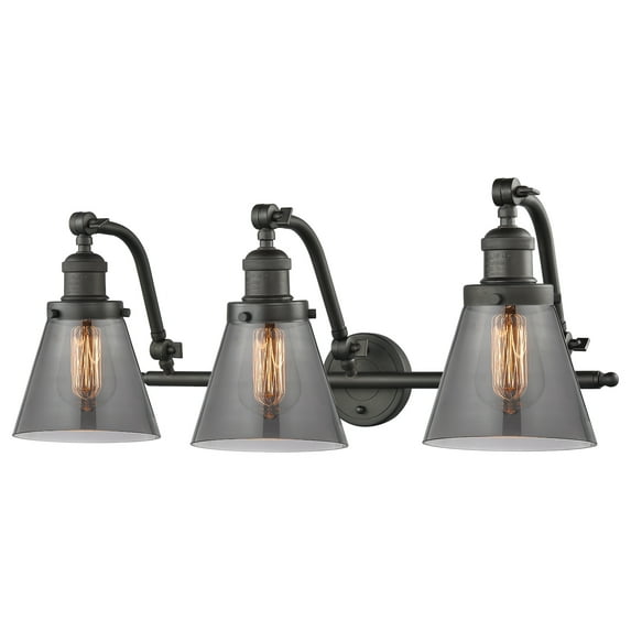 Double Swivel Three Light Wall Bracket