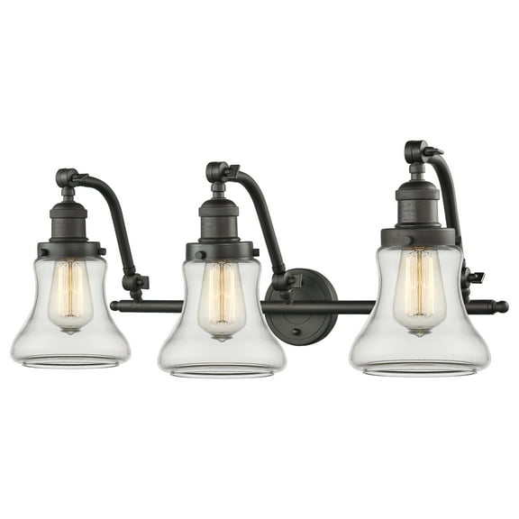 Double Swivel Three Light Wall Bracket