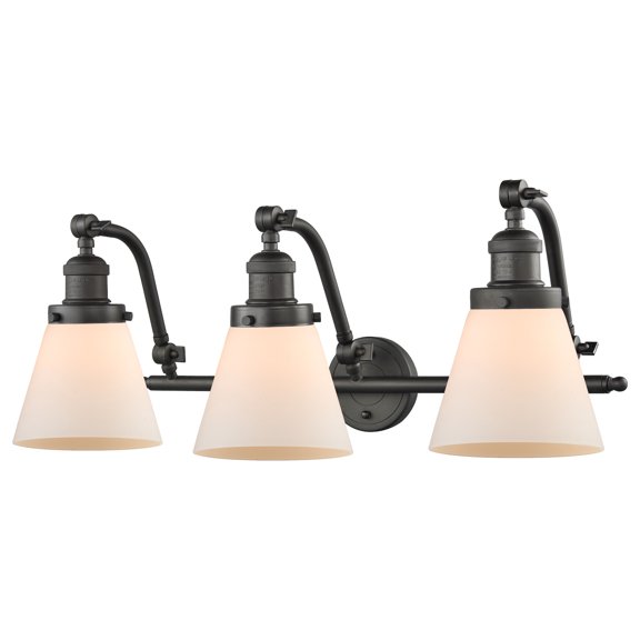 Double Swivel Three Light Wall Bracket