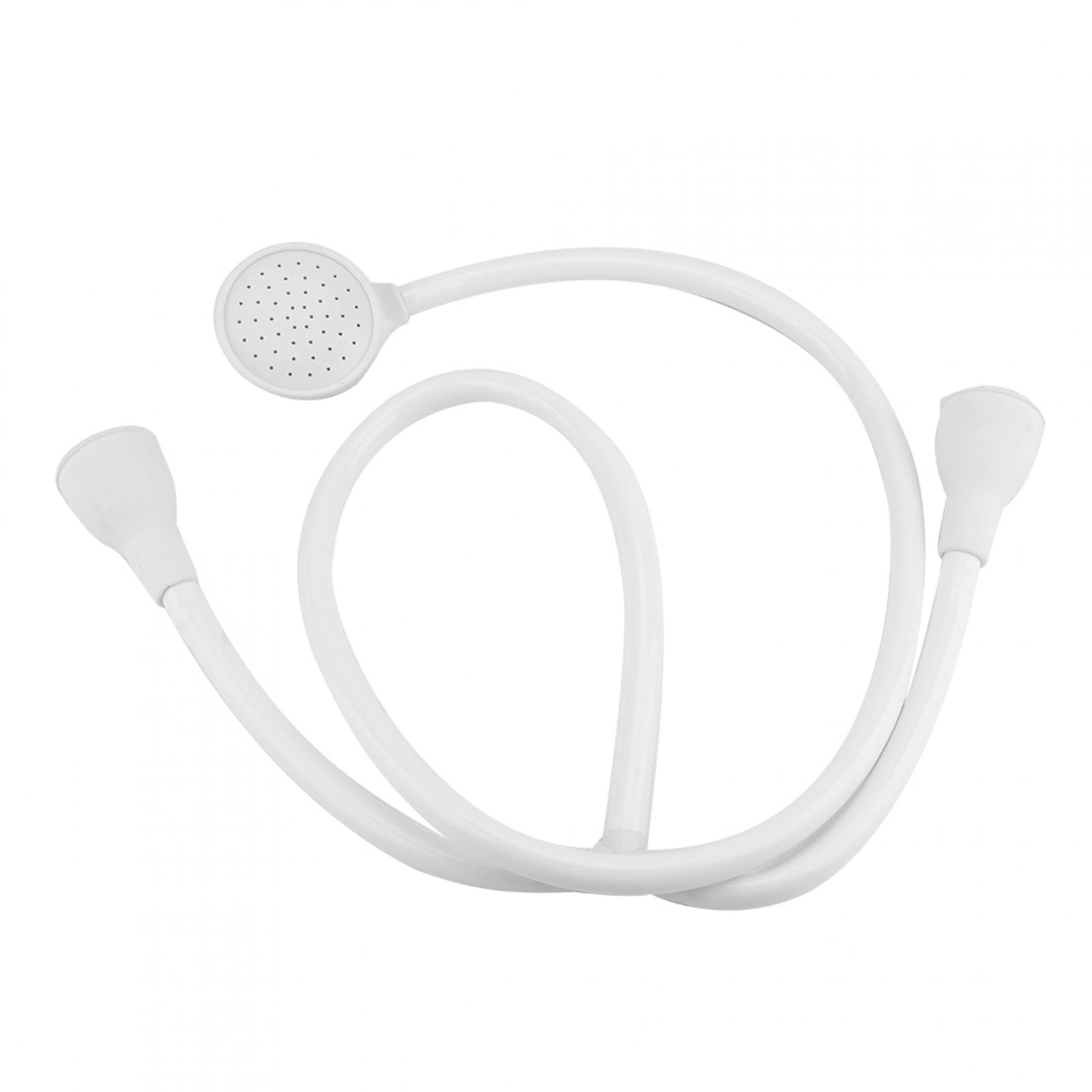 Double Tap Push On Bath Shower Stainless Steel Tub Sink Faucet ...