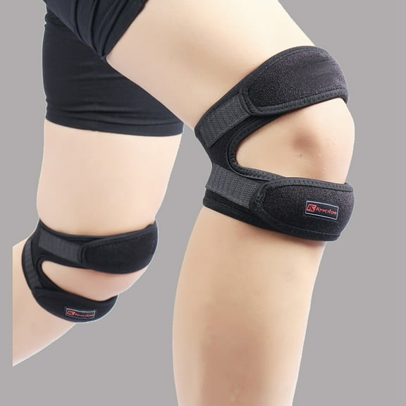 Double Tendon Stabilizer Knee Brace Support Strap for Sports and