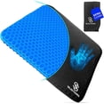 thumbnail image 1 of Double-Thick Gel Seat Cushion for Long Sitting Pressure Relief Back, Sciatica, Coccyx, Tailbone Pain - Office Chair, Wheelchair, Car & Truck, Patio Chairs Egg Pad, 1 of 3